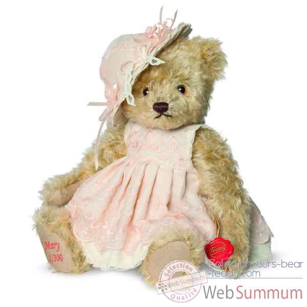 Ours teddy bear lady mary 28 cm Hermann -12145 9