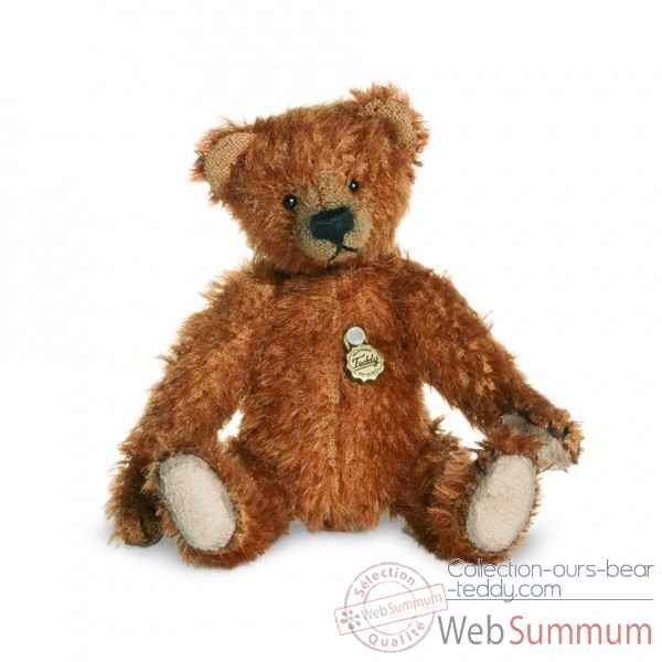Peluche ours antique brun mini teddy Hermann -16276 6