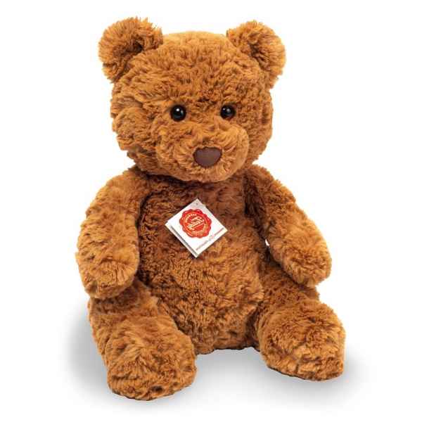 Peluche ours teddy chataigne 25 cm Hermann -91391 7