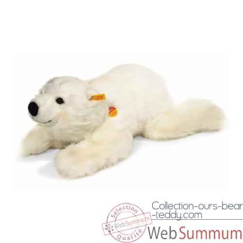 Peluche Steiff Ours polaire Snobby couche-113024