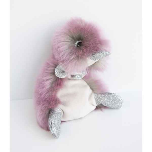 Peluche coin coin orchidee - 22 cm -CC7062