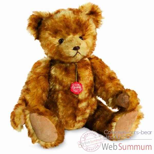 Ours teddy bear krispin 52 cm bruité hermann -14669 8