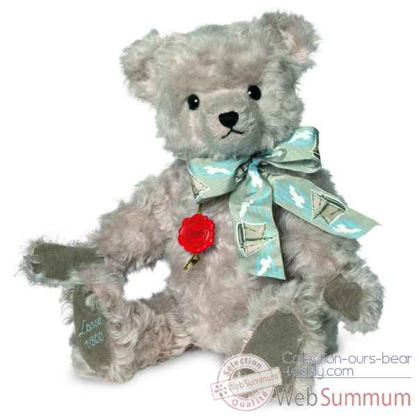 Ours teddy bear lasse 42 cm avec bruiteur Hermann -13040 6