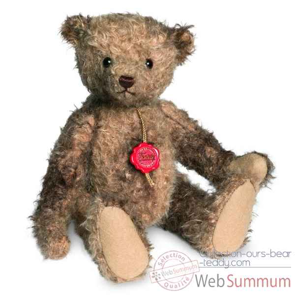 Ours teddy bear vintage batik 30 cm Hermann -16631 3