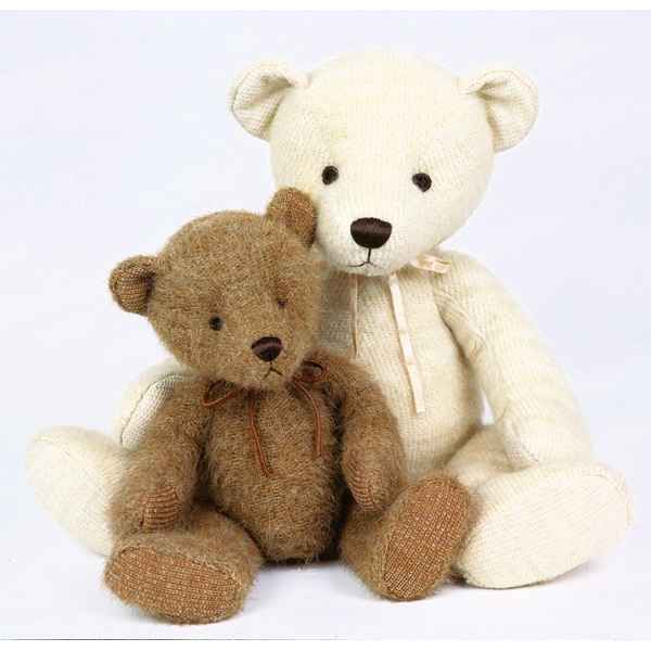 Peluche Collection Ours ivoire grand modele -ho1234
