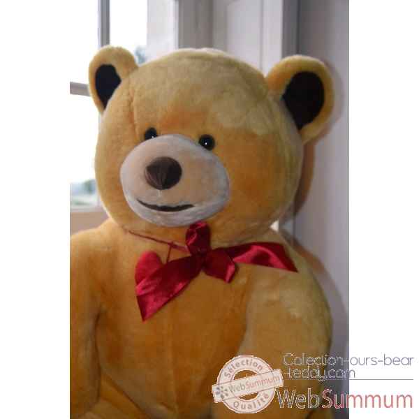 Peluche ours geant Chocolats Lindt Edition limitee -4