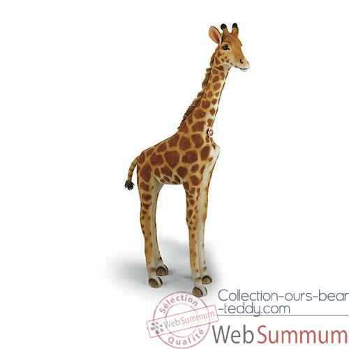 Peluche Steiff Girafe studio mohair debout-502200