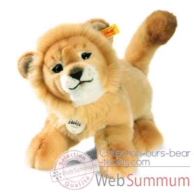 Bébé lion-pantin leo, blond STEIFF -065651
