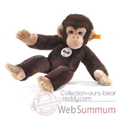 Chimpanzé koko, brun foncé STEIFF -64722