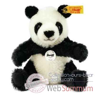 Panda pummy, noir et blanc STEIFF -060182