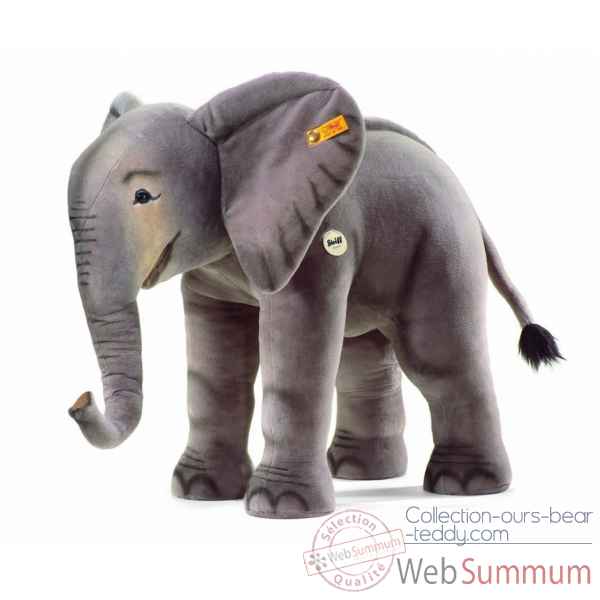Peluche steiff elephant studio, gris -500725