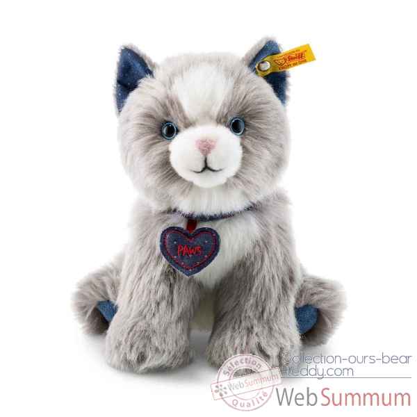 Peluche chat paws steiff -084430