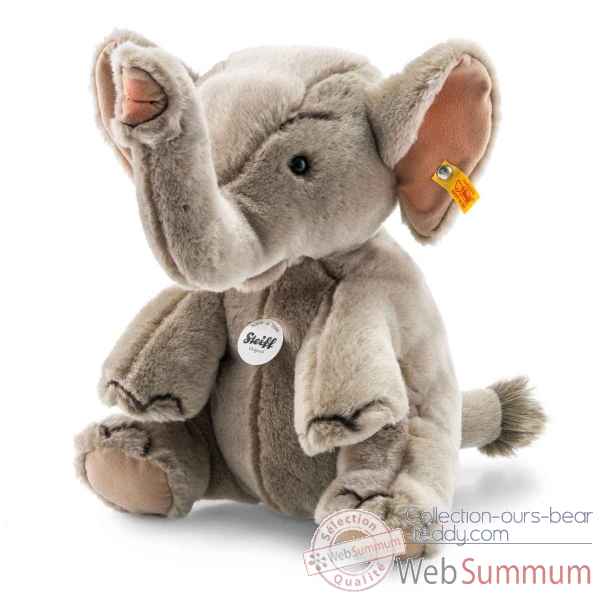Peluche elephant hubert steiff -064579