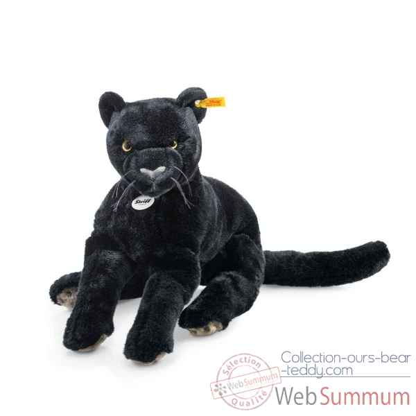 Peluche panthere noire nero steiff -084072